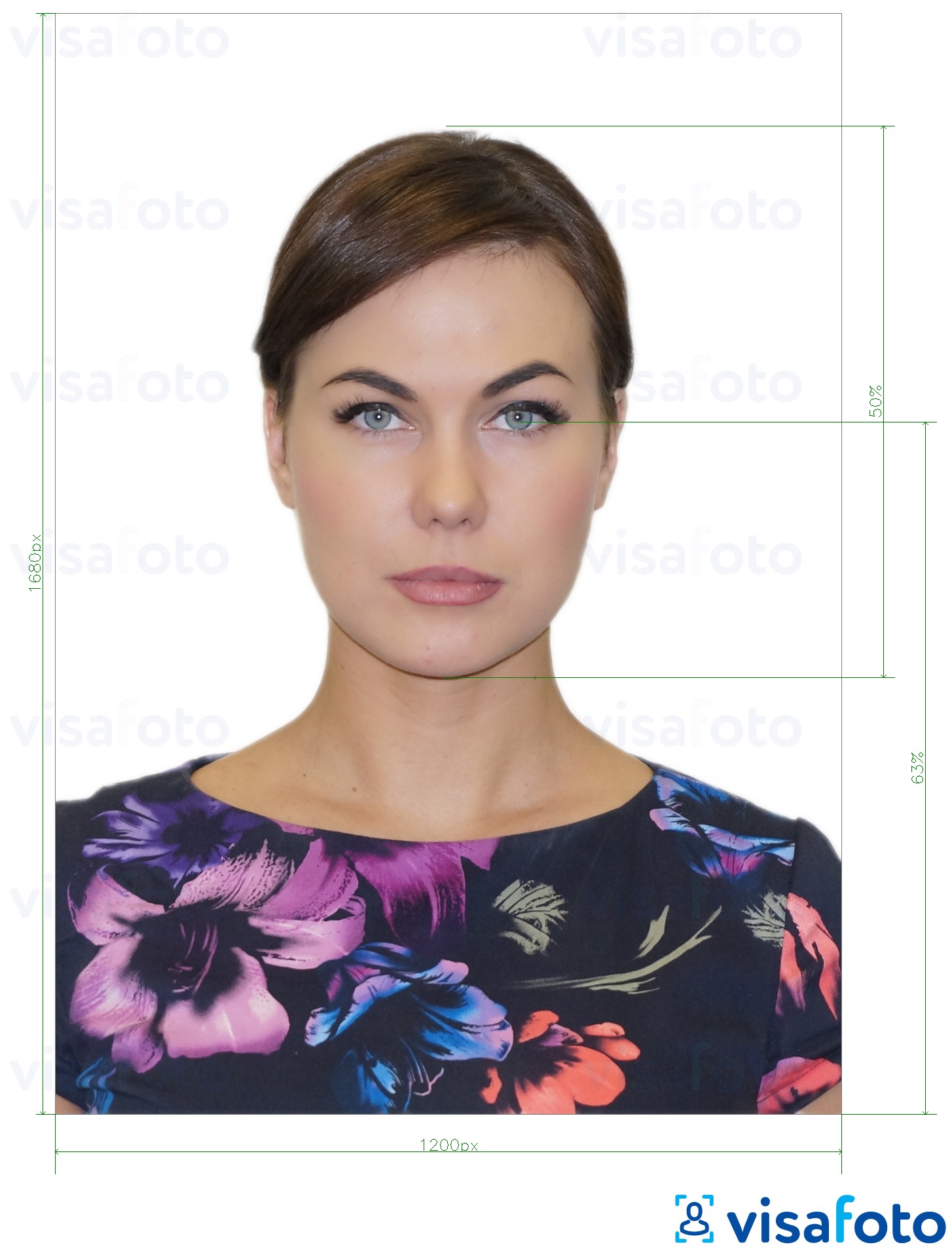 A digital photo for a Canada Permanent Resident card