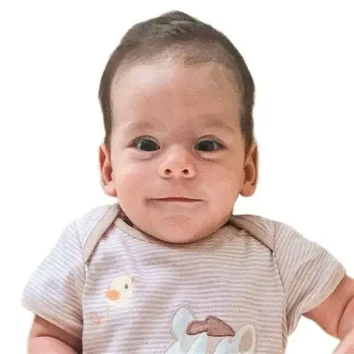 Example of a baby DV Lottery photo