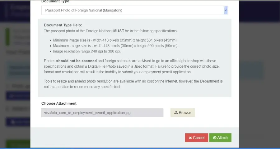 Ireland employment permit application