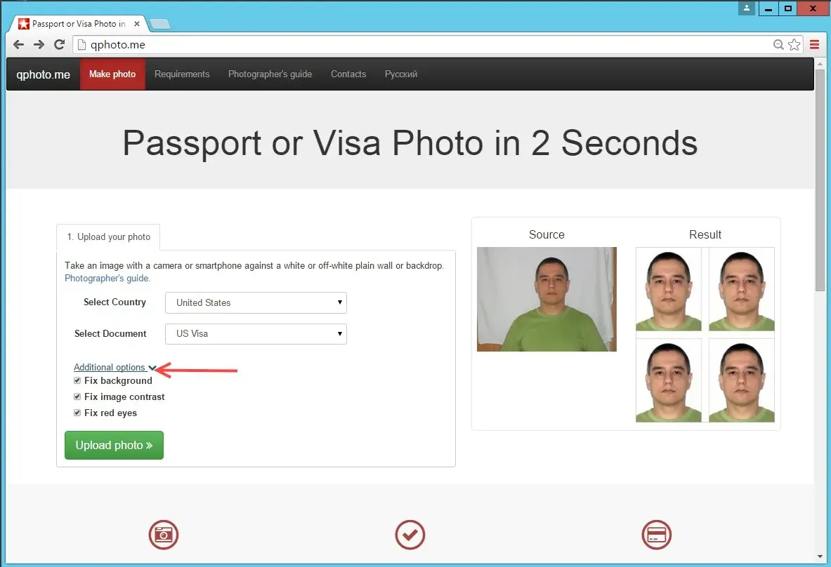visafoto.com screenshot 4