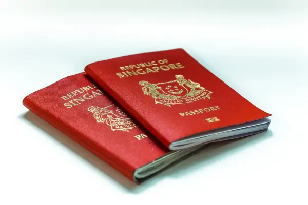 Singapore Passport Guide: two passports of the Republic of Singapore