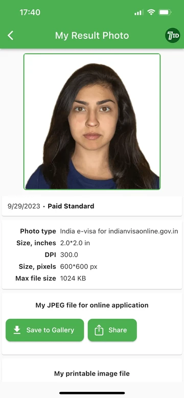 7ID: Dapatkan gambar visa India anda