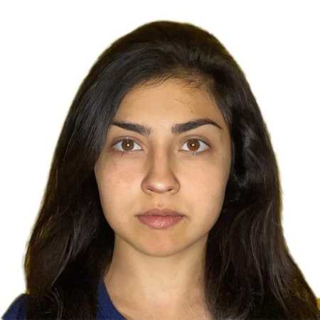 Example of a 1.5x1.5 inch passport photo