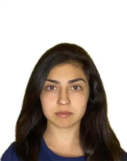 Example of a Canada firearms licence photo