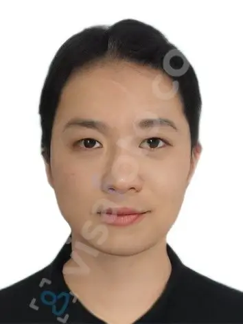 Example of a Chinese student visa photo