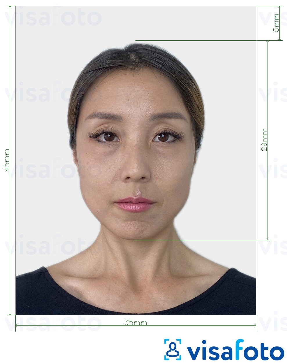 Japanese e-visa photo