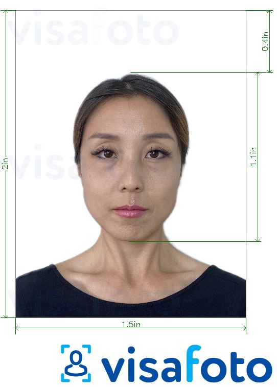 ตัวอย่างภาพถ่ายสำหรับ ที่พำนักถาวรพม่า 1.5x2 นิ้ว ด้วยข้อกำหนดเกี่ยวกับขนาดที่แน่นอน