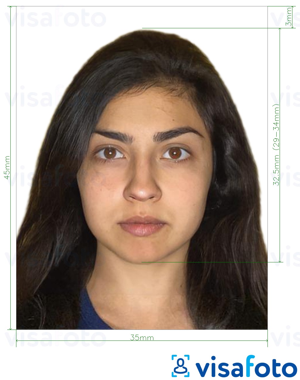Nepal visa photo 35x45 mm size, tool, requirements