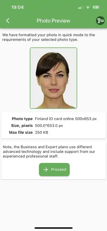 7ID App: Take Finnish ID Photo with smartphone