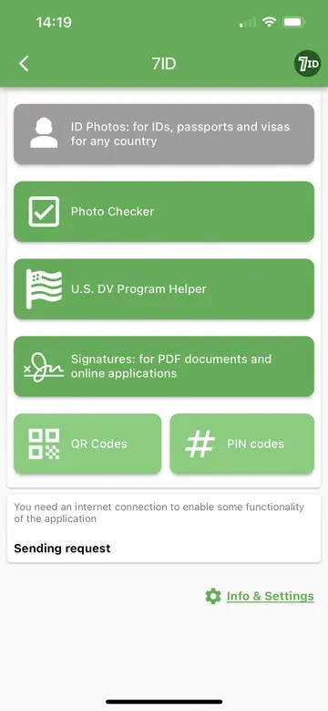 7ID App: Visa Photo Maker