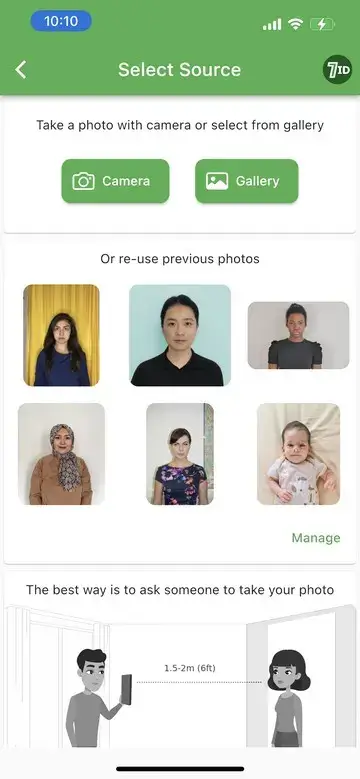 7ID App: Hong Kong Visa Photo App