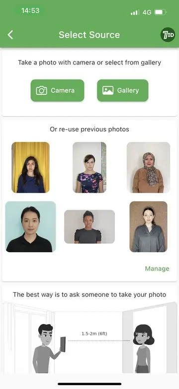 7ID App: Malaysia Visa Photo App