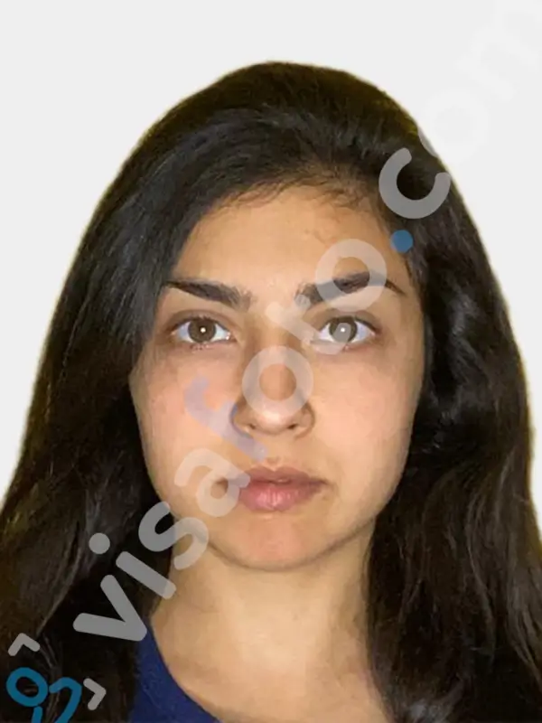 Example of a New Zealand e-passport photo