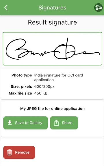 OCI Card Application For A Minor Child Documents Required For Oci Card ...