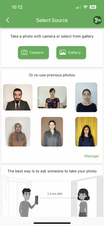 7ID App: Turkish Passolig Card Photo App