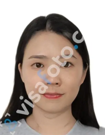 Example of a Singapore visa online photo