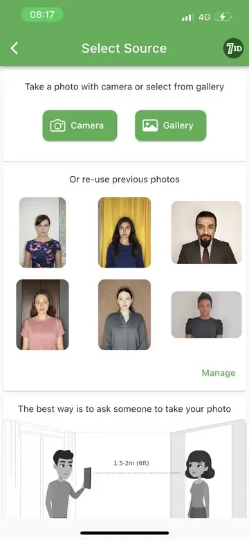 7ID App: Bulgaria Visa Photo App